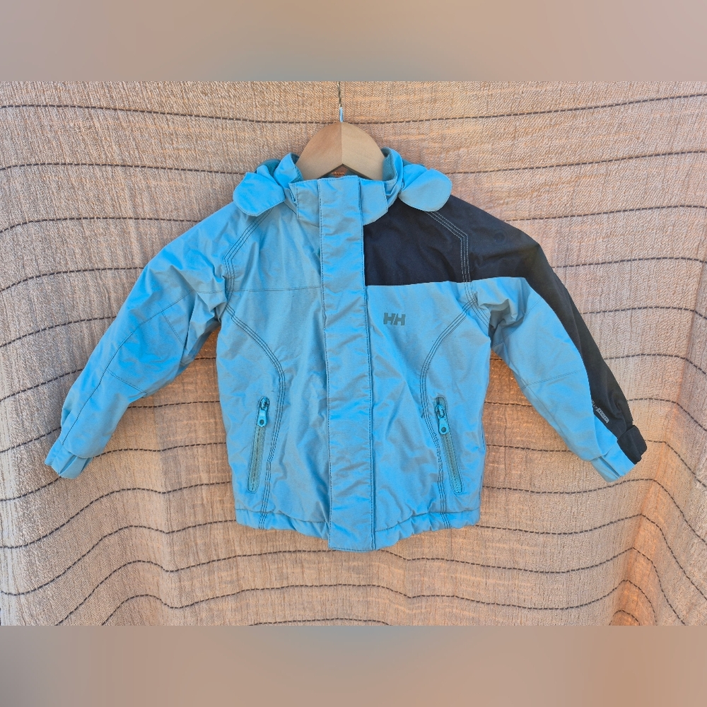 Helly Hansen Winter Jacket Size 4 Blue
